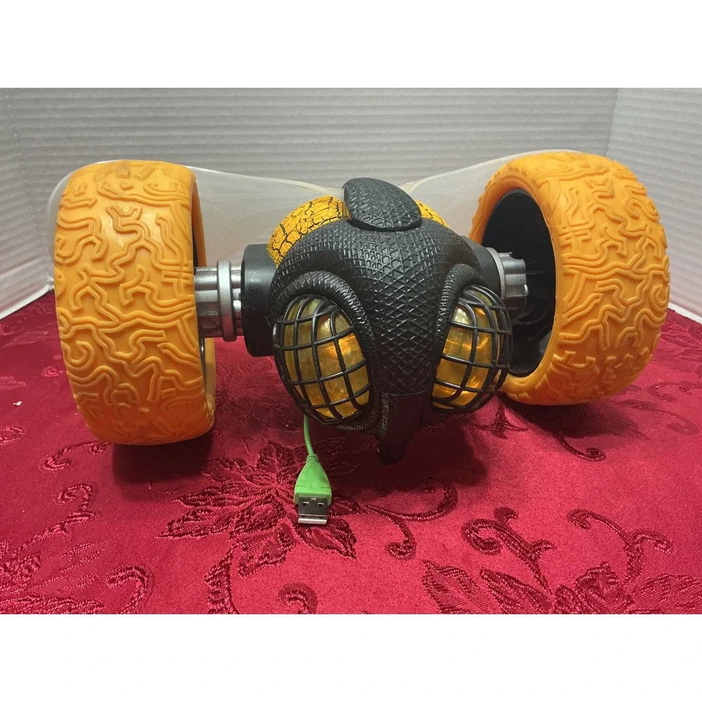 Used Bright Tumble Bee RC Car RechargeableLight Up Toy Yellow Black NoRemote
